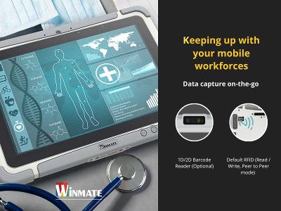 Winmate Healthcare Rugged Tablet M101Q8-ME Product Features