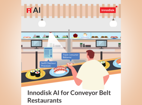 Innodisk: AI for Conveyor Belt Restaurants