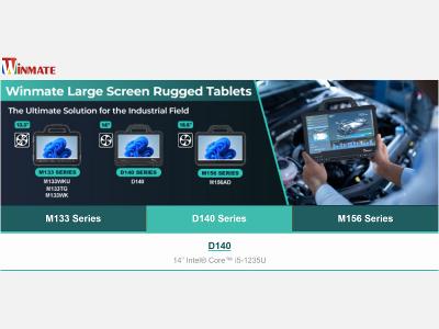 Winmate Large-Sized Rugged Tablets Overview