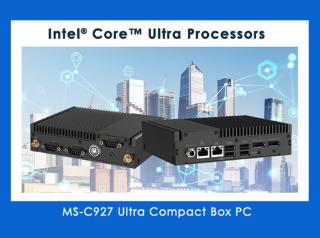 MSI Unveils MS-C927 Ultra Compact Box PC with Intel® Core™ Ultra Processors for High Performance Edge Computing