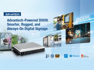 Advantech Launches DS-330: Durable 4K Player for Smart Cities and Outdoor Applications